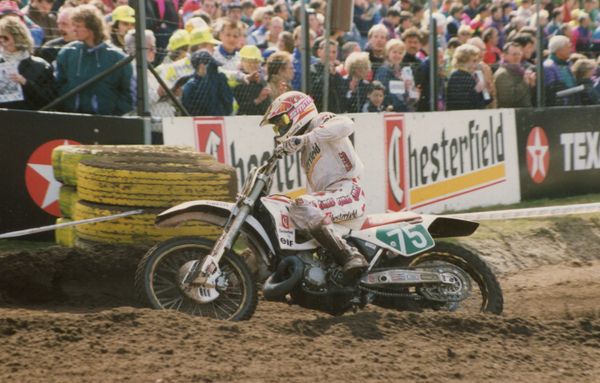 Hollanti Valkenswaard GP 250 1992 Donny Schmit mestaruus vuosi
